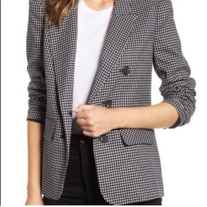 1. State Checkered Blazer
